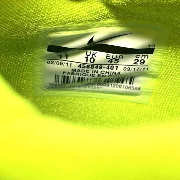 Nike Lebron 8 V2 Low Sprite 2011 456849-401 Men Size 11 EUC - Picture 8 of 8
